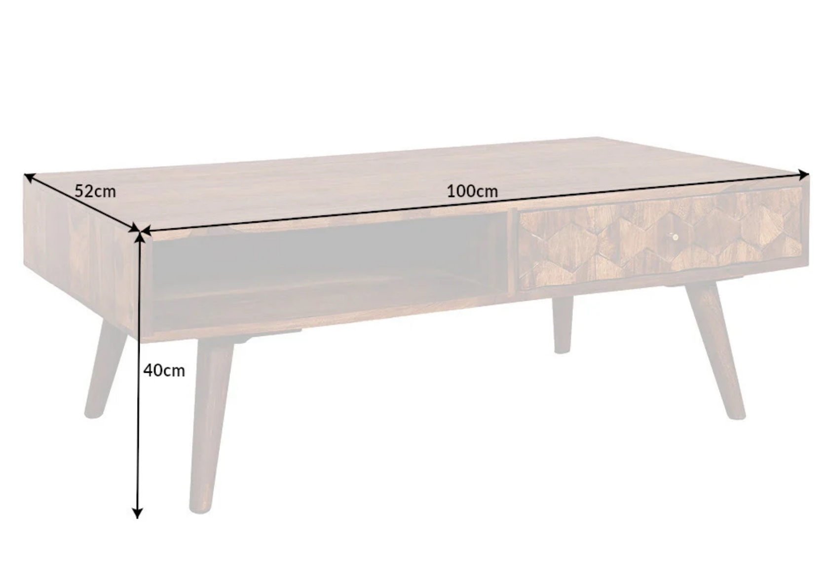 drewniany stolik do salonu 100 cm mystic living wymiary